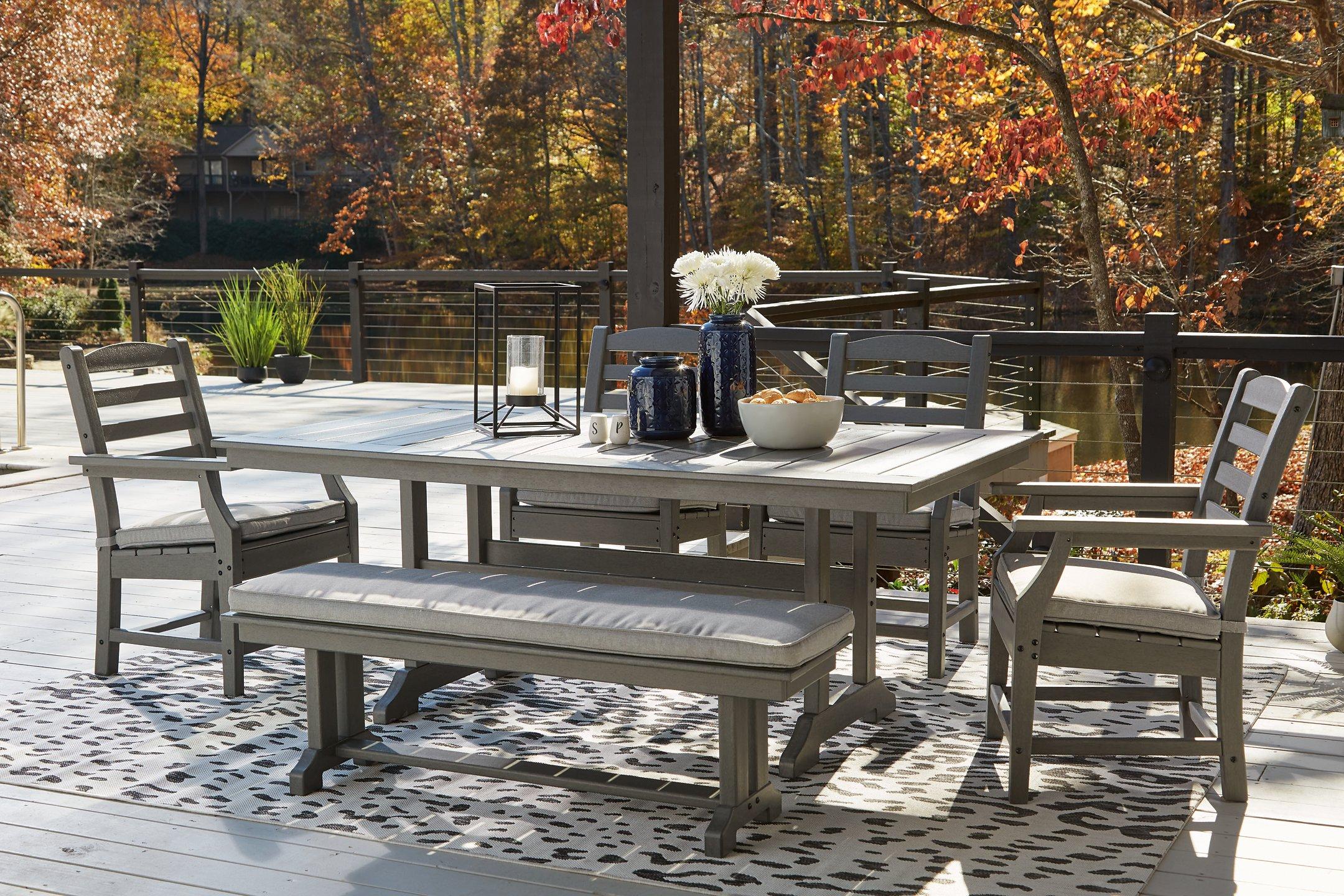 Visola Outdoor Dining Set - Thumbnail 5