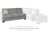 Altari Sleeper Sectional with Chaise - Pull Up A Couch