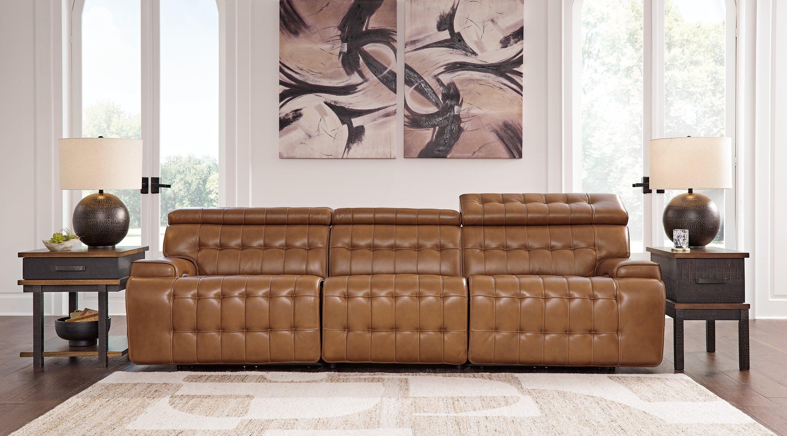Temmpton Power Reclining Sectional Sofa - Thumbnail 3