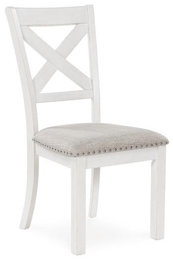 Robbinsdale White Dining Side Chair 2 Pack - Thumbnail 3