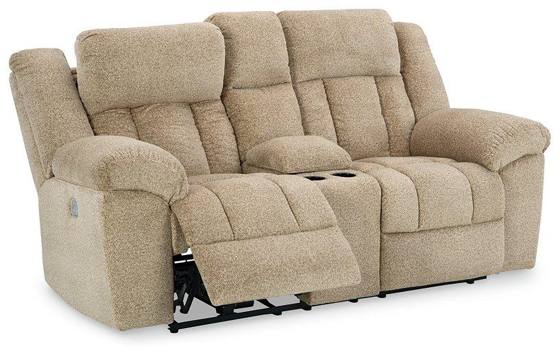 Ashley Furniture Tip-Off Power Reclining Loveseat - Thumbnail 3
