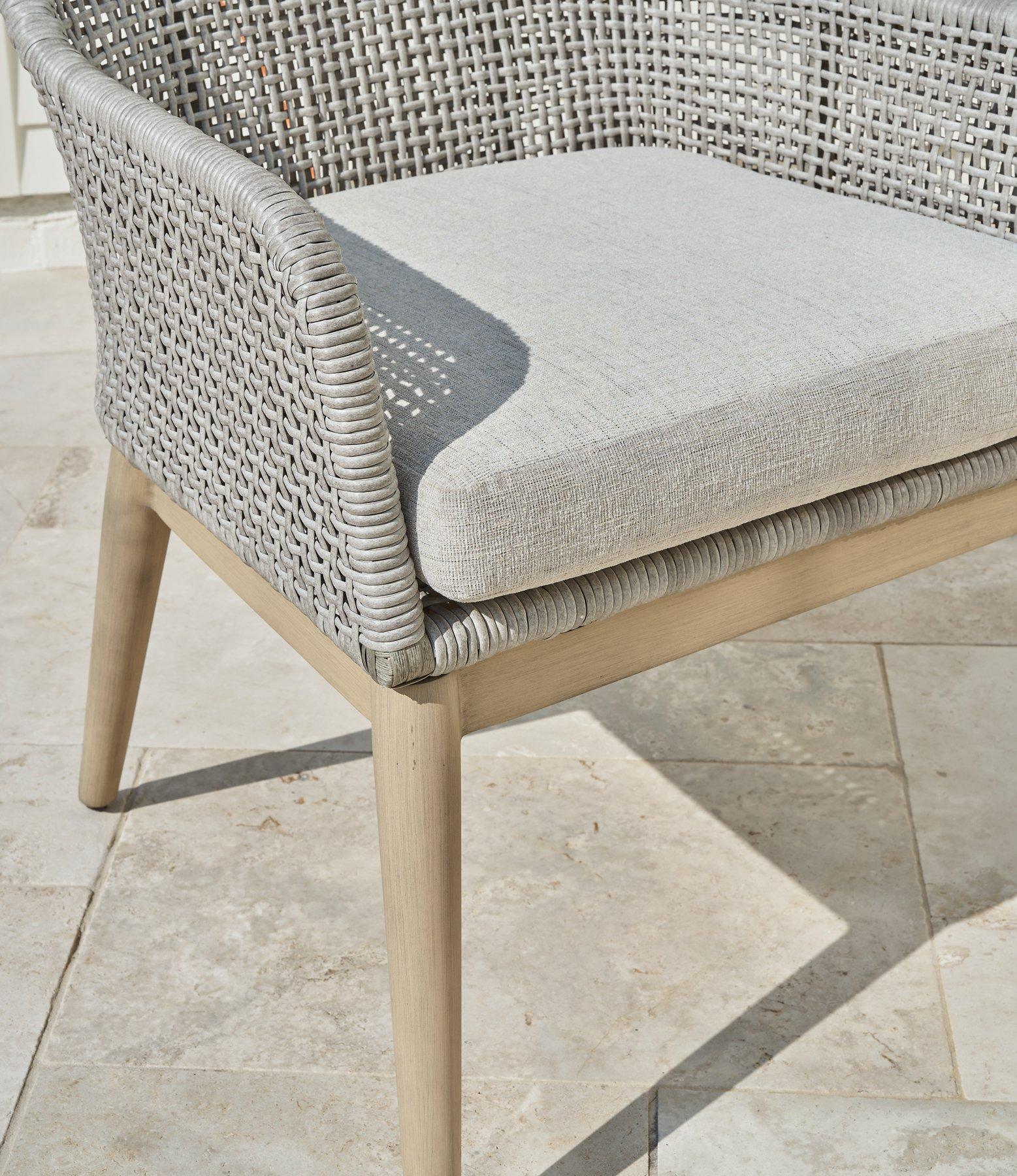 Seton Creek Outdoor Dining Arm Chair - Thumbnail 5