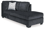 Altari Sleeper Sectional with Chaise - Pull Up A Couch