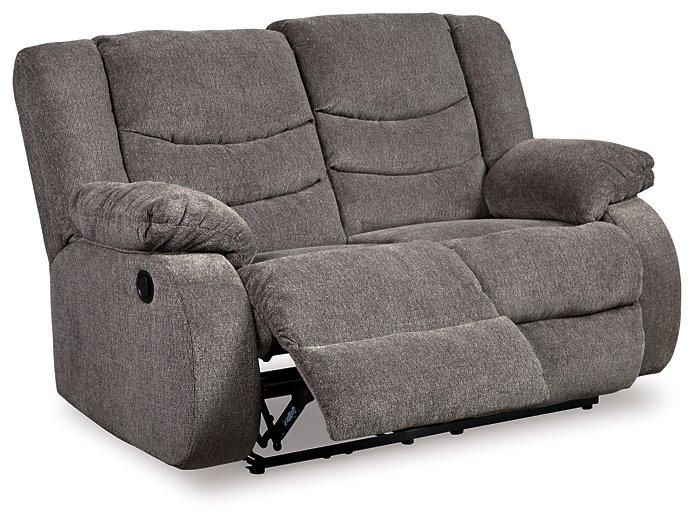 Ashley Furniture Tulen Reclining Loveseat - Thumbnail 3