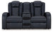 Fyne-Dyme Power Reclining Loveseat with Console