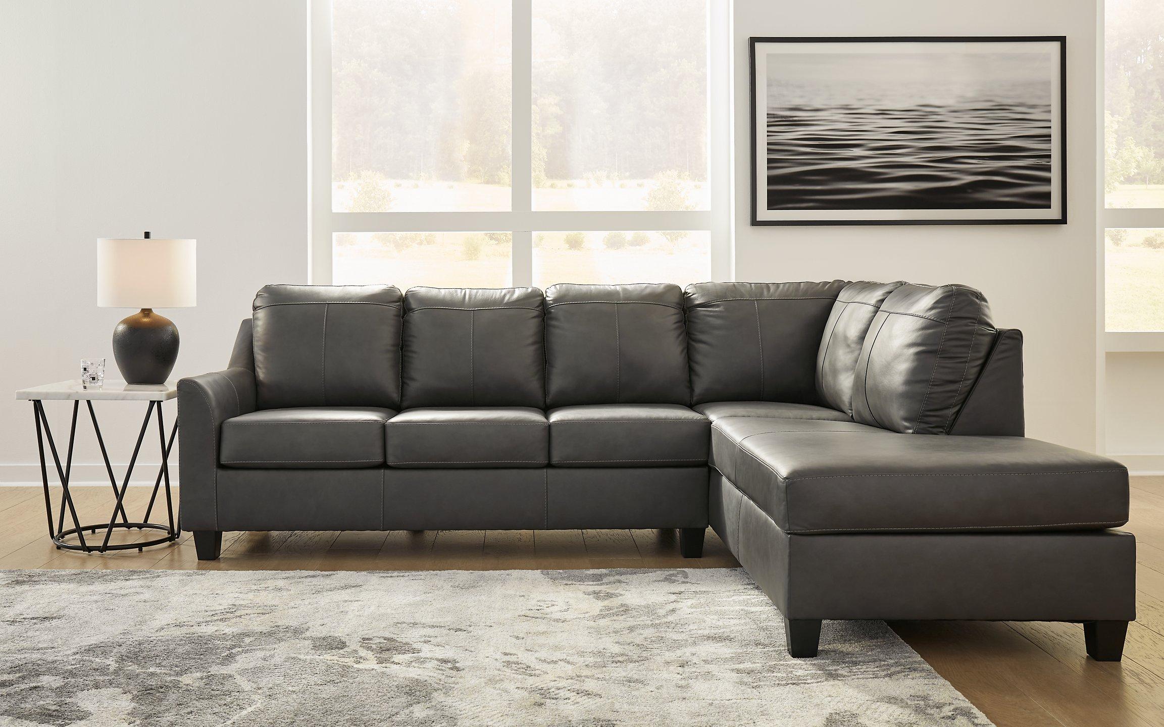 Ashley Furniture Valderno Sectional with Chaise - Thumbnail 5
