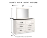 Gerridan Dresser and Mirror
