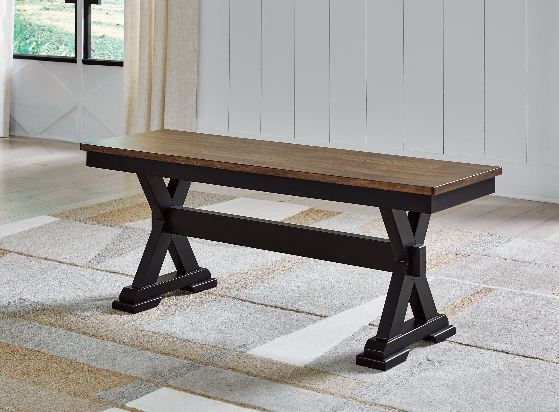 Wildenauer Dining Bench 50" - Thumbnail 2