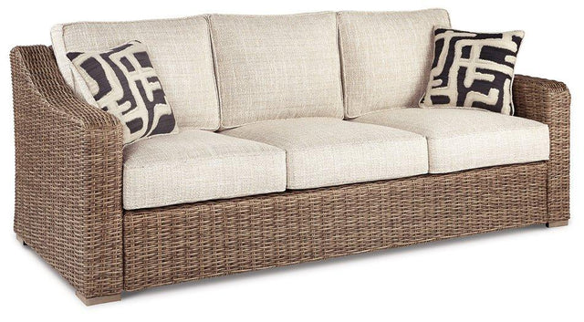 Beachcroft Outdoor Sofa with Cushion - Pull Up A Couch