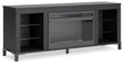 Cayberry 60" TV Stand with Electric Fireplace - Pull Up A Couch