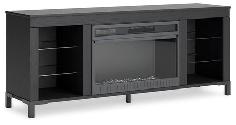 Cayberry 60" TV Stand with Electric Fireplace - Pull Up A Couch