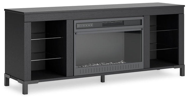 Cayberry 60" TV Stand with Electric Fireplace - Pull Up A Couch