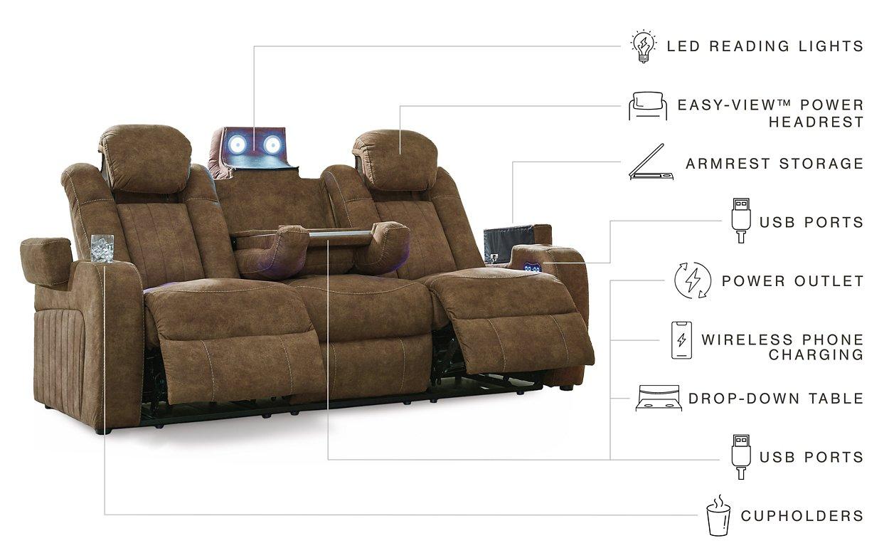 Ashley Furniture Wolfridge Reclining Loveseat - Thumbnail 5