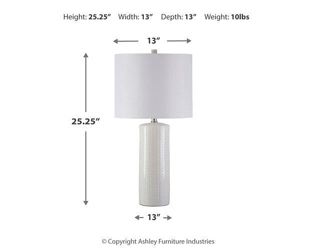 Ashley Furniture Steuben Table Lamp - Thumbnail 5