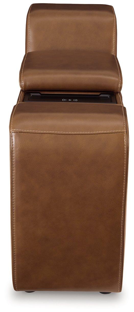 Ashley Furniture Temmpton Leather Reclining Loveseat - Thumbnail 3