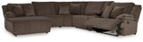 Top Tier Reclining Sectional with Chaise - Pull Up A Couch
