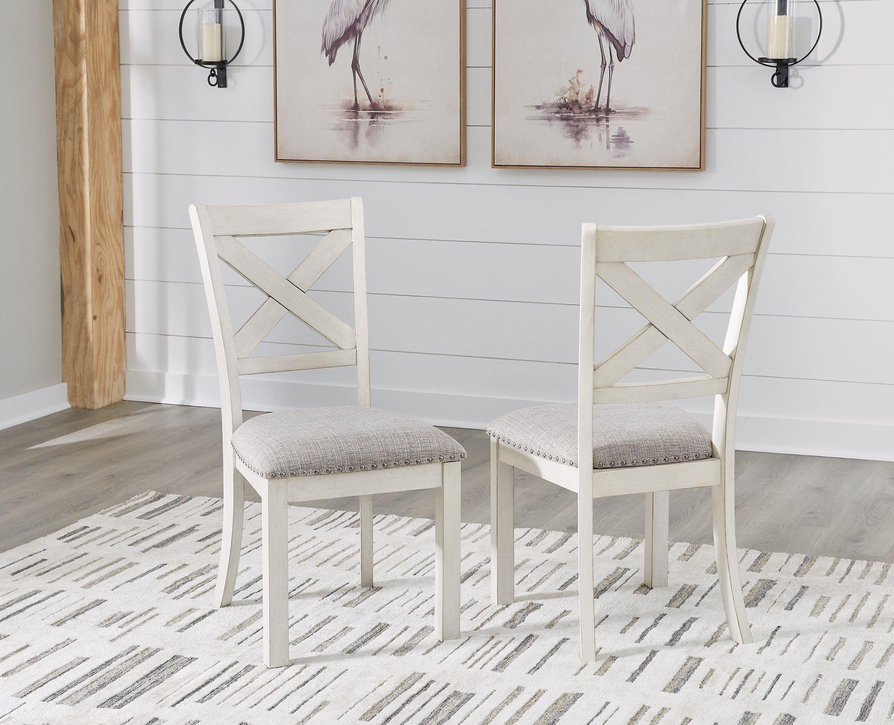 Robbinsdale White Dining Side Chair 2 Pack - Thumbnail 4