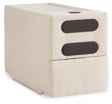 Modmax Balanced Sectional with Audio and Storage Consoles