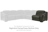 Center Line Power Reclining Sectional Loveseat