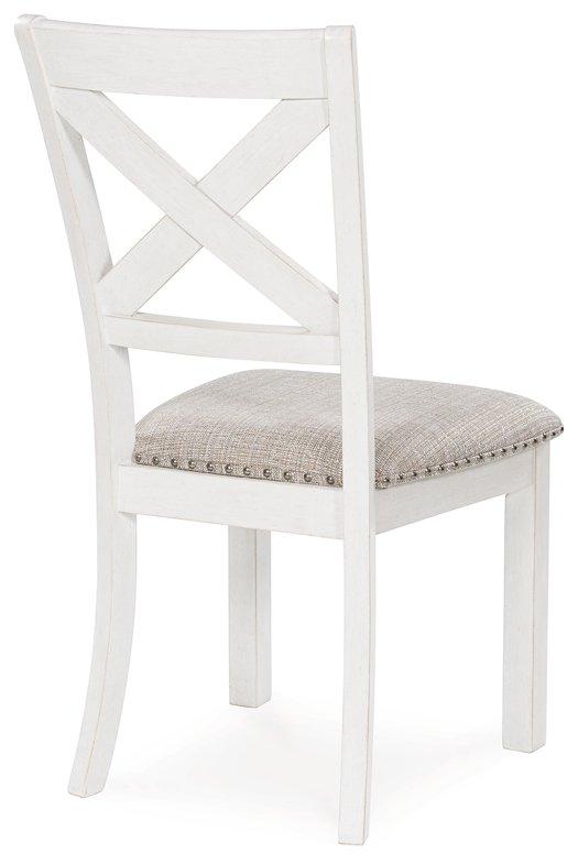 Robbinsdale White Dining Side Chair 2 Pack - Thumbnail 5