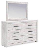 Cayboni Dresser and Mirror - Pull Up A Couch