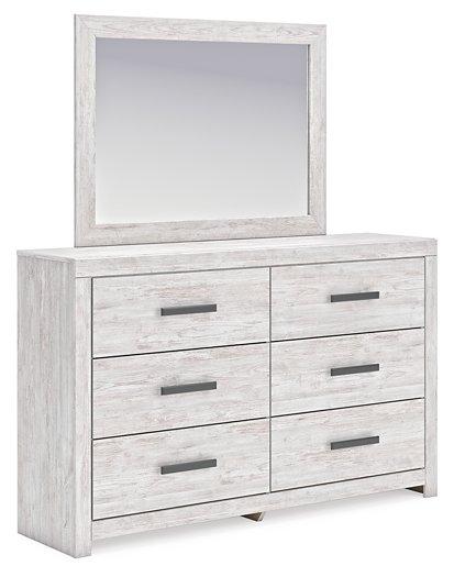 Cayboni Dresser and Mirror - Pull Up A Couch