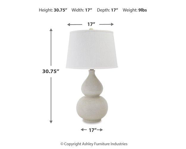 Ashley Furniture Saffi Table Lamp - Thumbnail 5