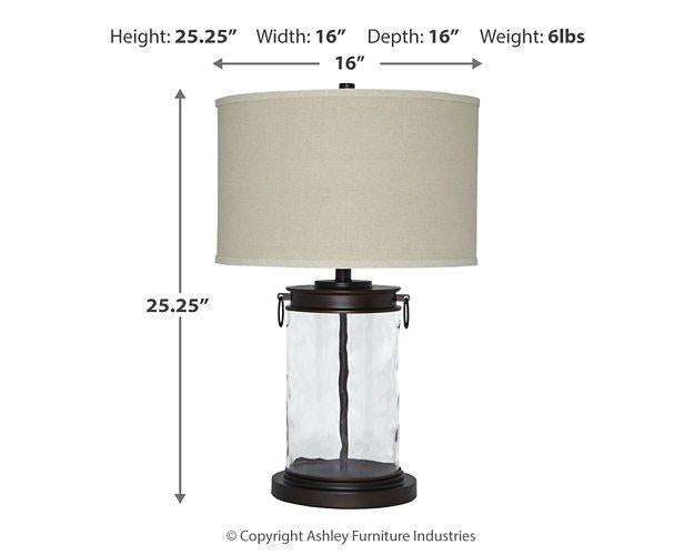 Ashley Furniture Tailynn Table Lamp - Thumbnail 5