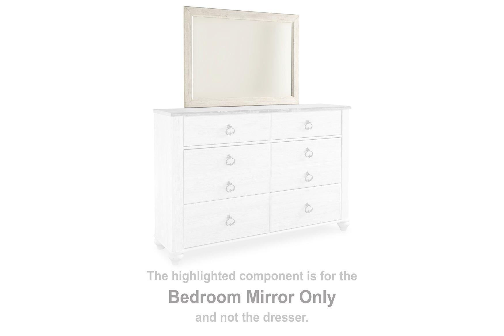 Willowton Bedroom Mirror - Thumbnail 3