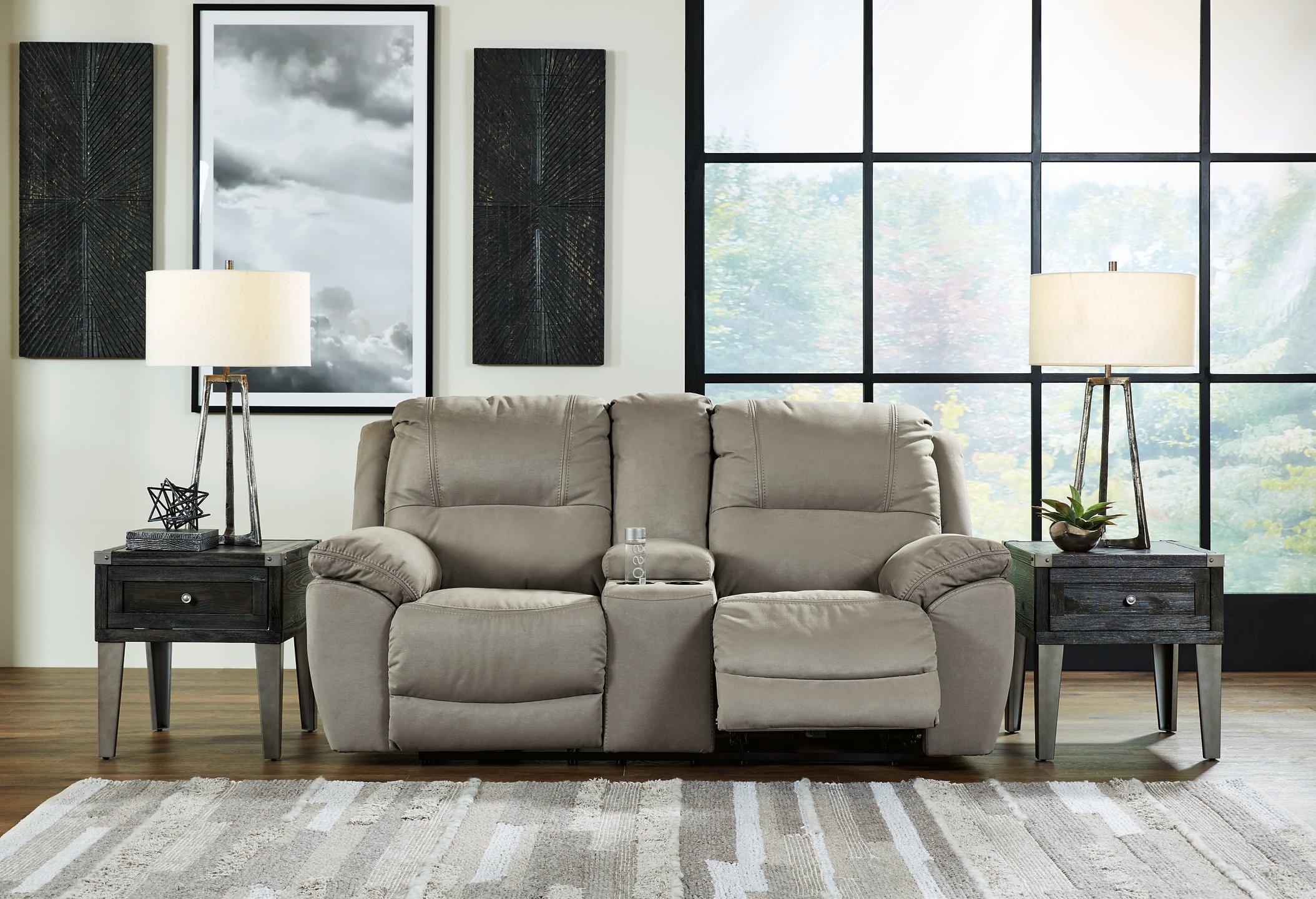 Ashley Furniture Gaucho Reclining Loveseat - Thumbnail 4