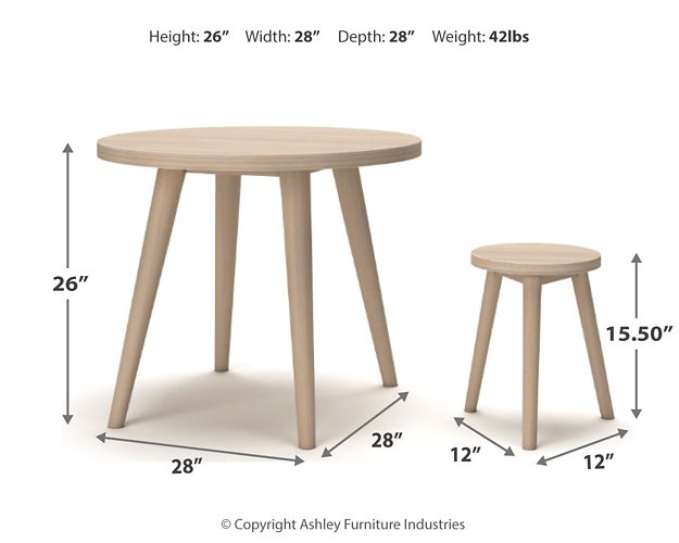 Blariden Table and Chairs (Set of 5) - Pull Up A Couch