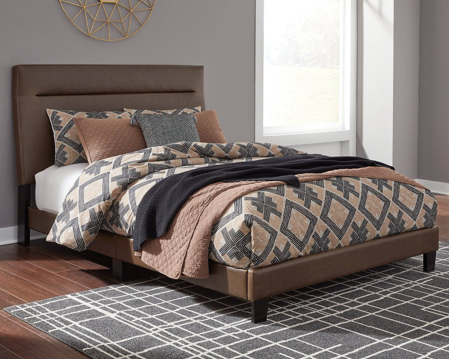 Adelloni Upholstered Bed - Pull Up A Couch