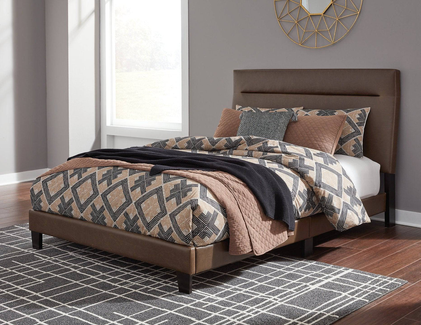 Adelloni Upholstered Bed - Pull Up A Couch