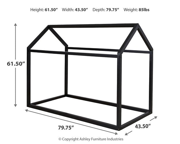 Flannibrook House Bed Frame - Pull Up A Couch