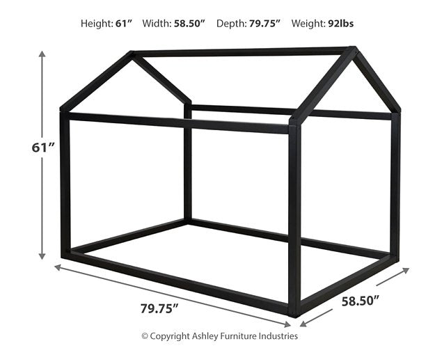 Flannibrook House Bed Frame - Pull Up A Couch