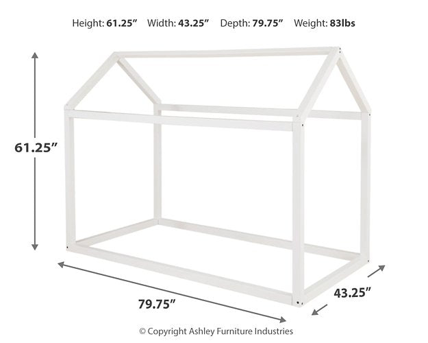 Flannibrook House Bed Frame - Pull Up A Couch