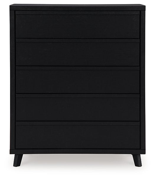 Danziar Wide Chest of Drawers - Pull Up A Couch