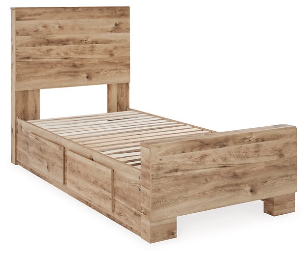 Hyanna Bed with 2 Side Storage - Pull Up A Couch