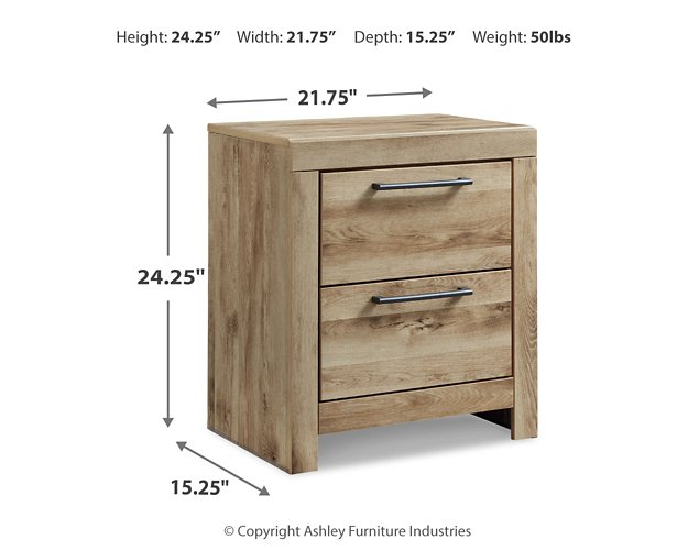 Hyanna Nightstand - Pull Up A Couch