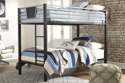 Dinsmore Bunk Bed with Ladder - Pull Up A Couch