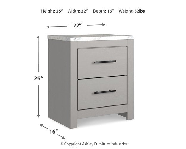 Cottonburg Nightstand - Pull Up A Couch