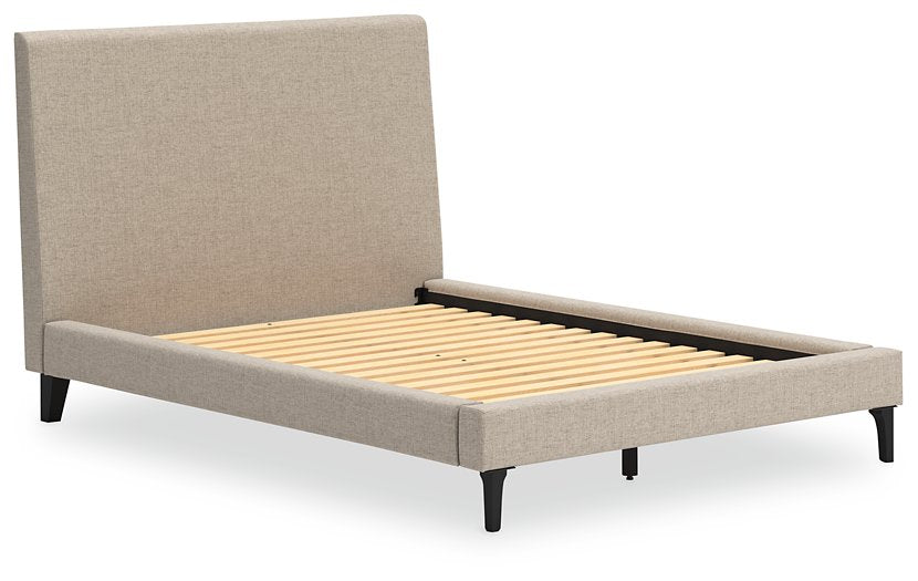 Cielden Upholstered Bed with Roll Slats - Pull Up A Couch