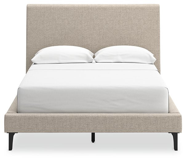 Cielden Upholstered Bed with Roll Slats - Pull Up A Couch