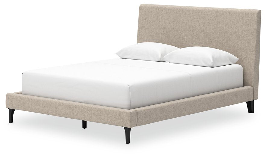 Cielden Upholstered Bed with Roll Slats - Pull Up A Couch