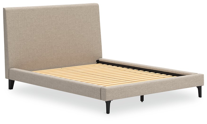 Cielden Upholstered Bed with Roll Slats - Pull Up A Couch