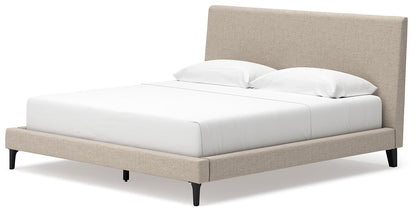 Cielden Upholstered Bed with Roll Slats - Pull Up A Couch