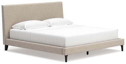 Cielden Upholstered Bed with Roll Slats - Pull Up A Couch