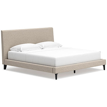 Cielden Upholstered Bed with Roll Slats - Pull Up A Couch