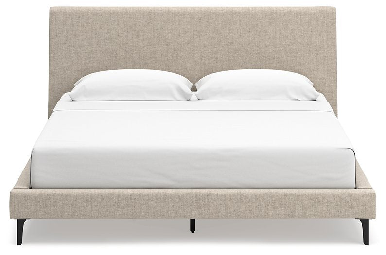 Cielden Upholstered Bed with Roll Slats - Pull Up A Couch