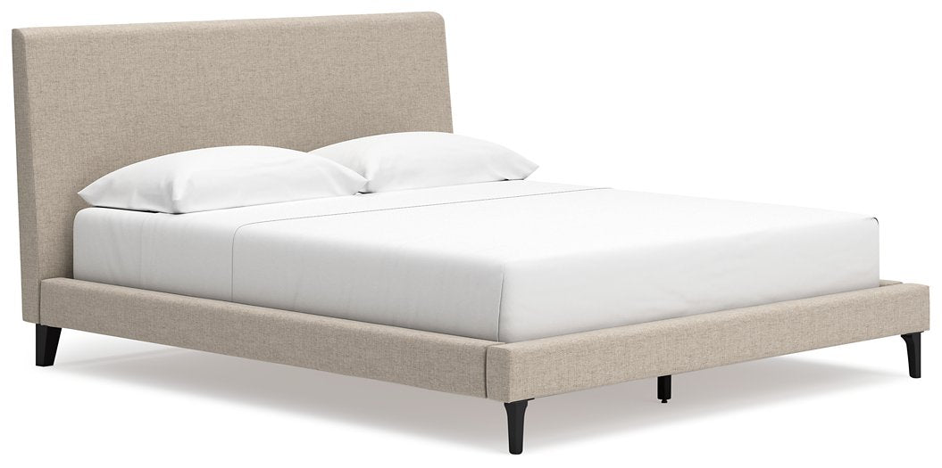 Cielden Upholstered Bed with Roll Slats - Pull Up A Couch